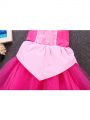 Wholesale Cute Floral Print 3 Layers Tulle Cotton Linin