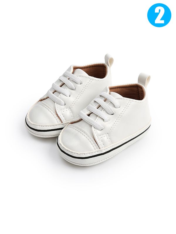 Wholesale Cute Laceup Infant Crib Shoes Anti Slip Early