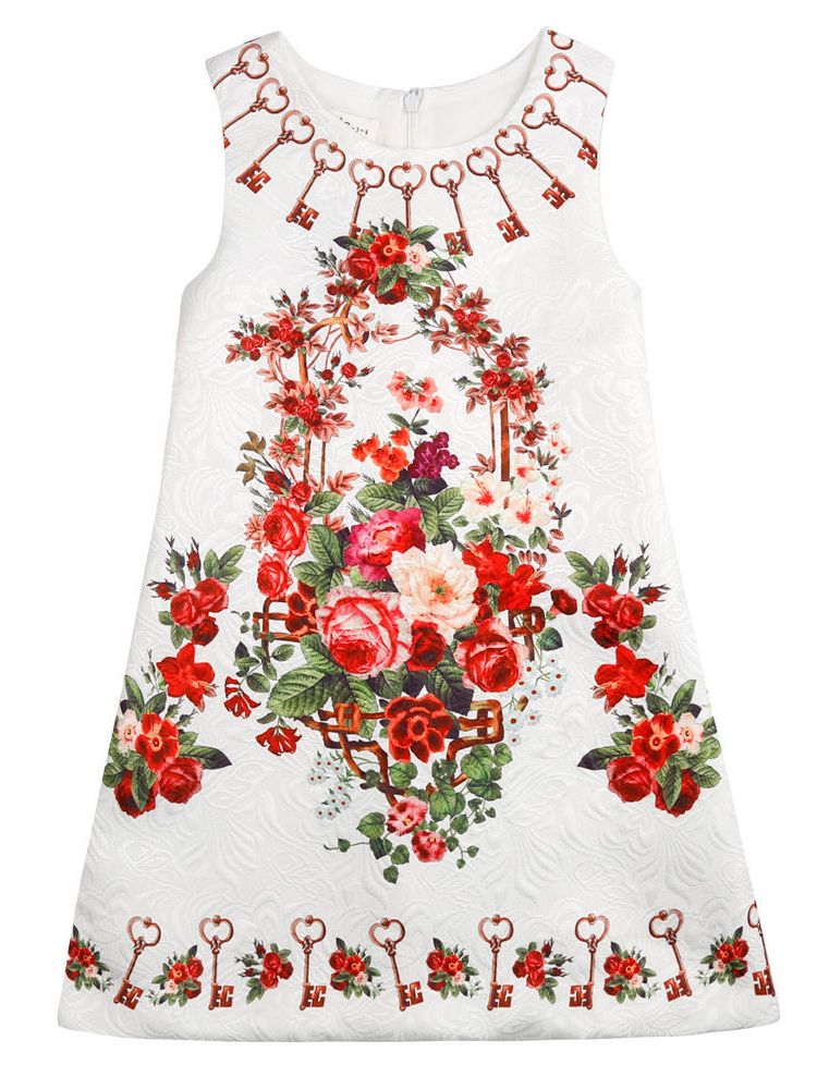 Wholesale Fashion Sleeveless Summer One Piece Dress O N