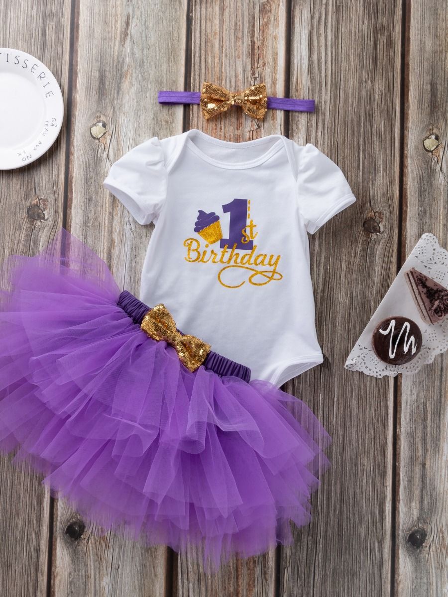 purple tutu for baby