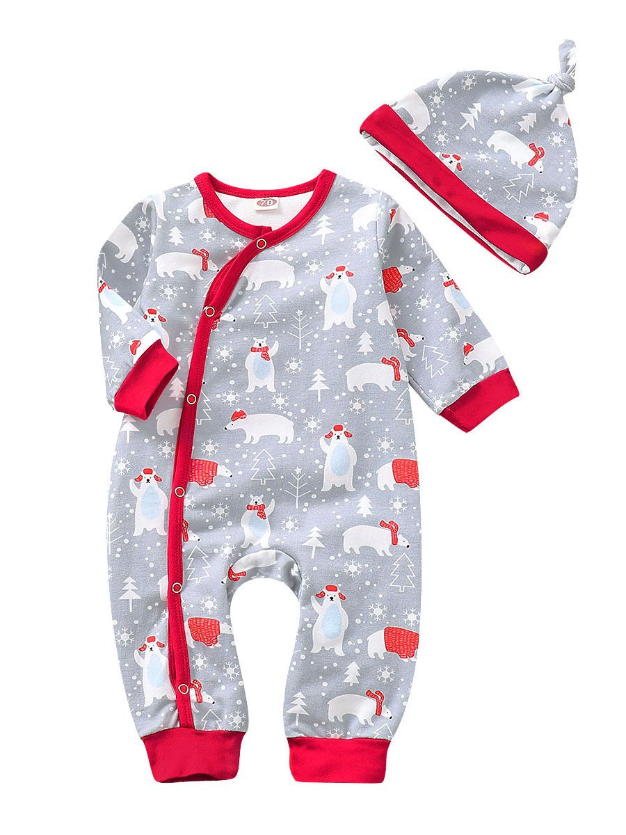 baby boy holiday romper