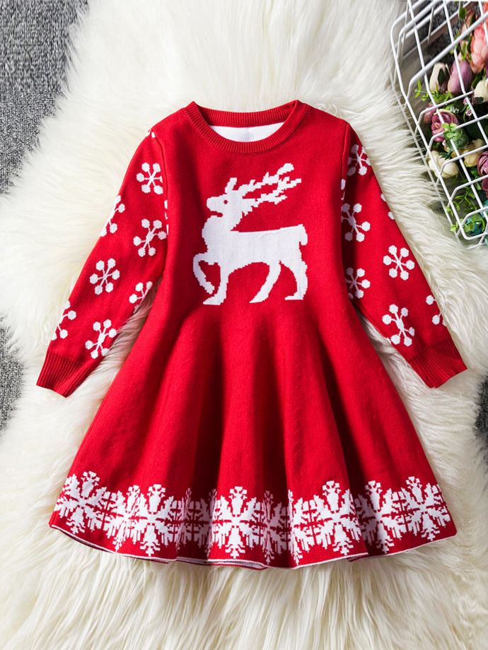 kids christmas dress