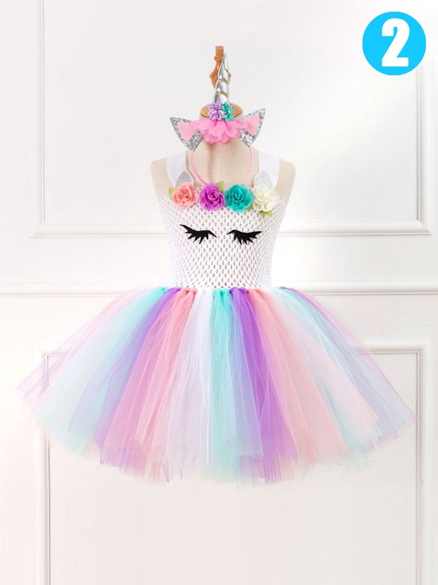 unicorn dress 2t