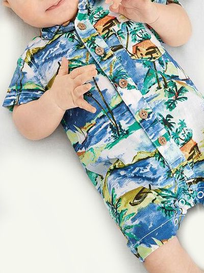 hawaiian baby boy outfit