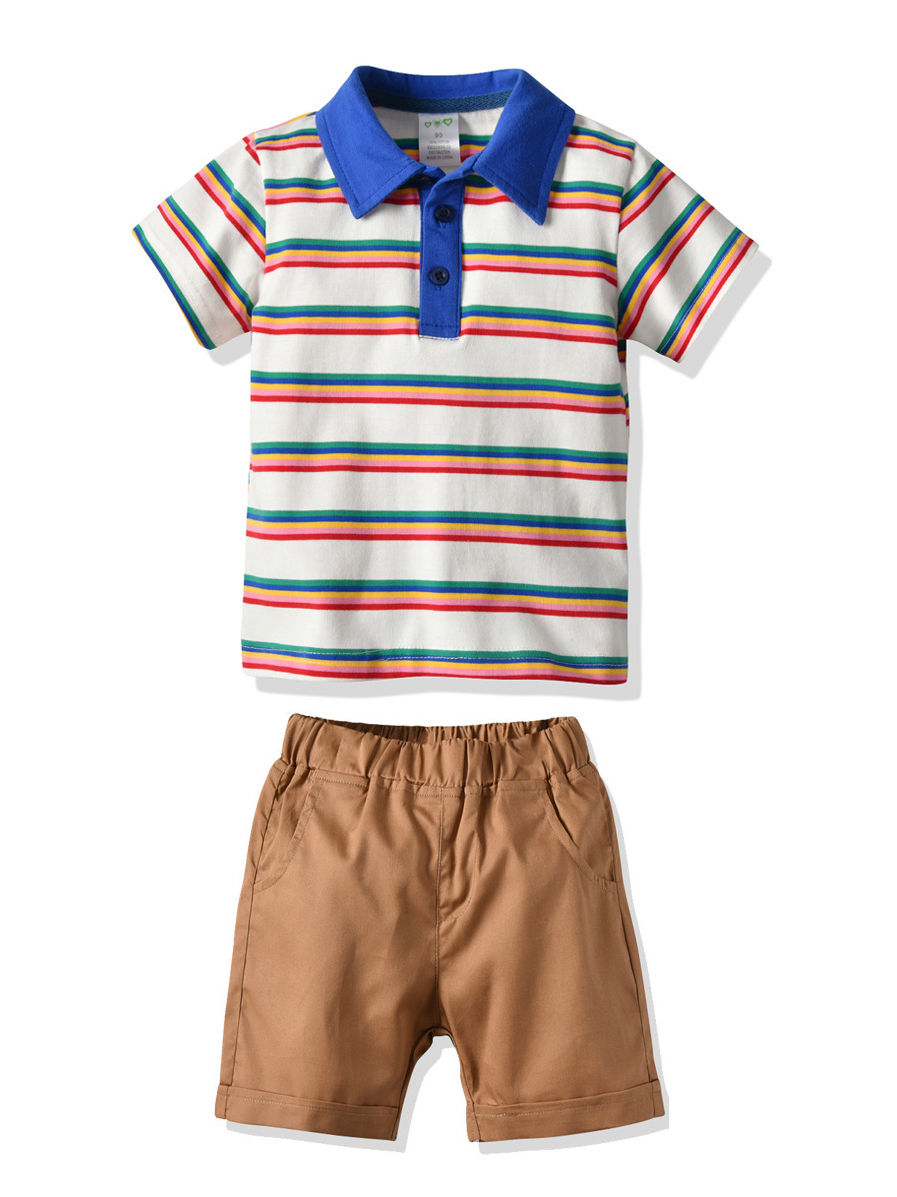 baby boy polo shorts