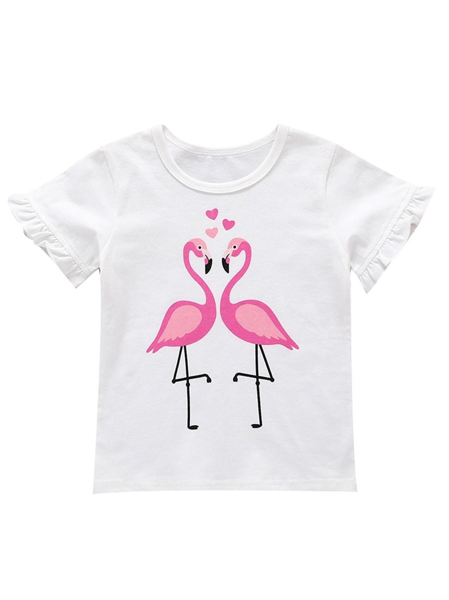 baby flamingo shirt