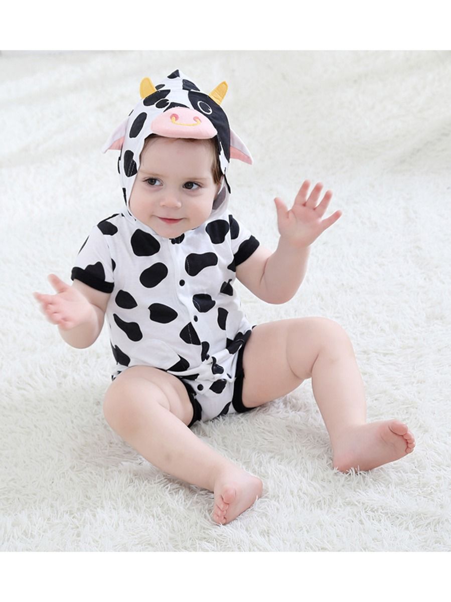 cow onesie baby