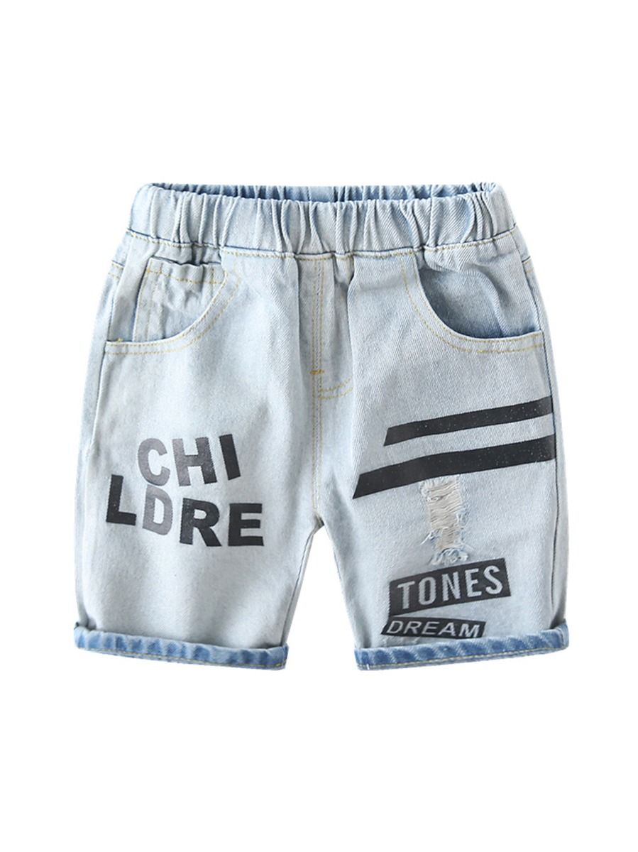 toddler boy ripped shorts