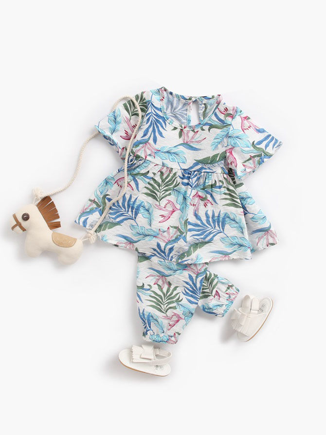 baby tropical outfit