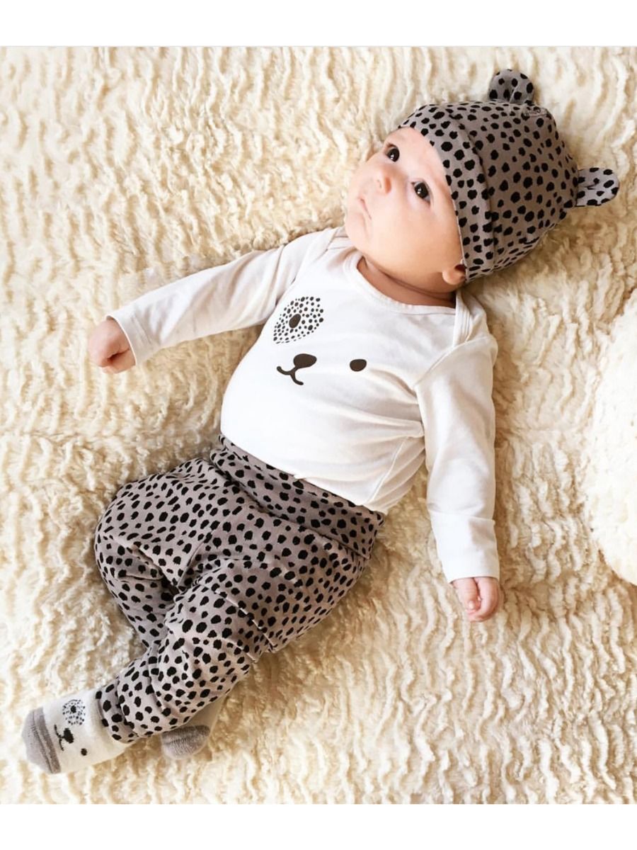 leopard print baby coat
