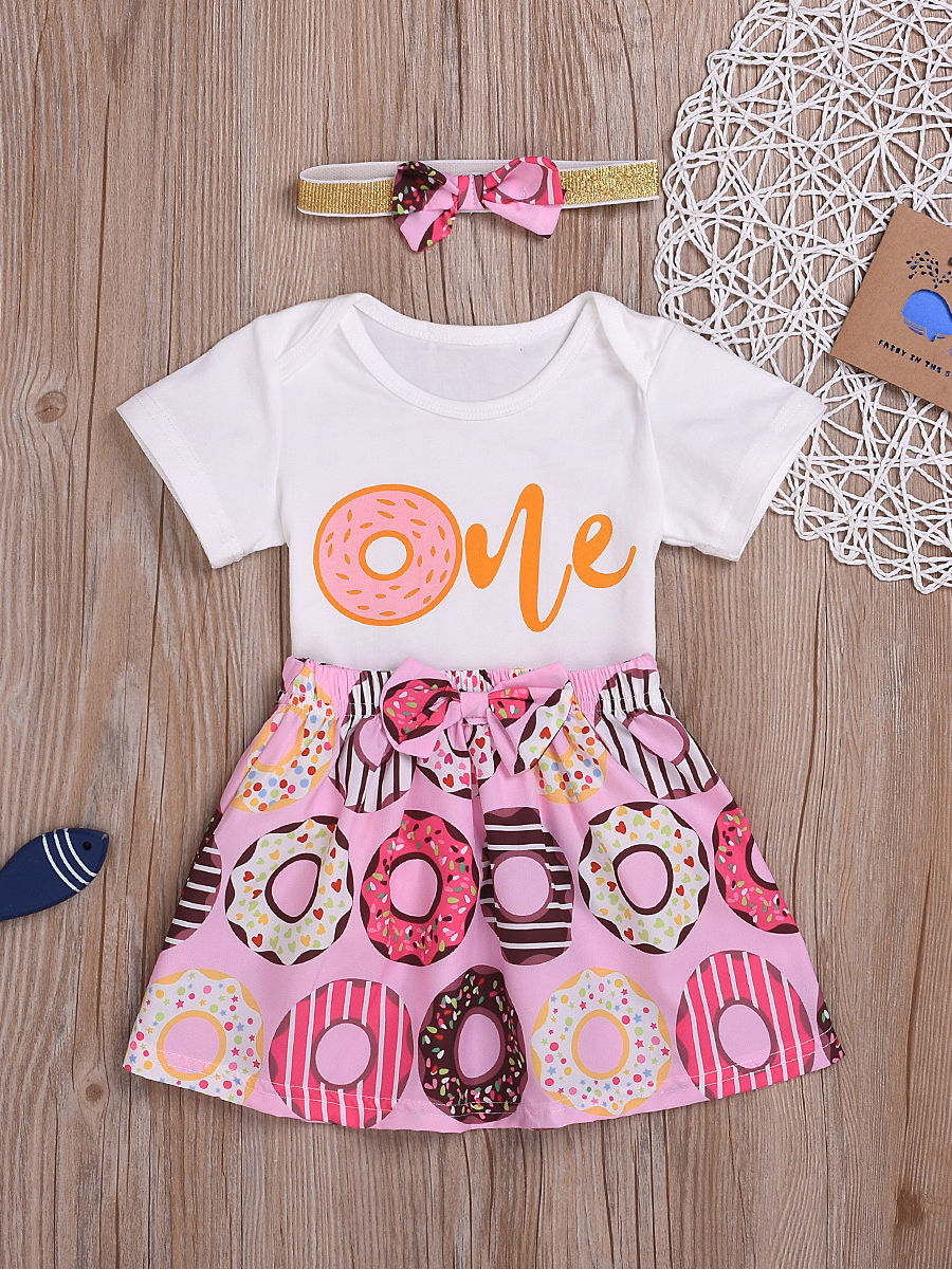 donut baby girl outfit