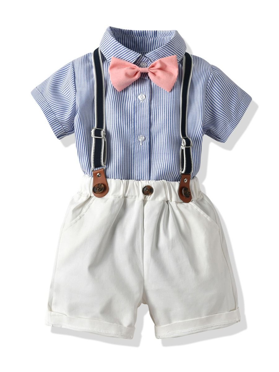 baby shirt with bow tie