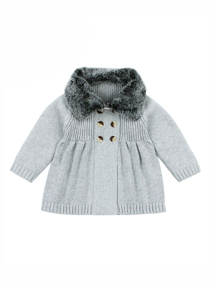 baby fur collar