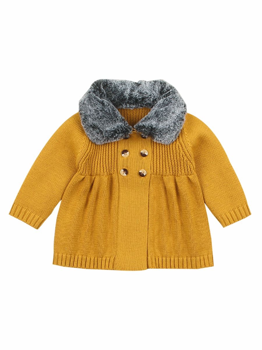 baby fur collar