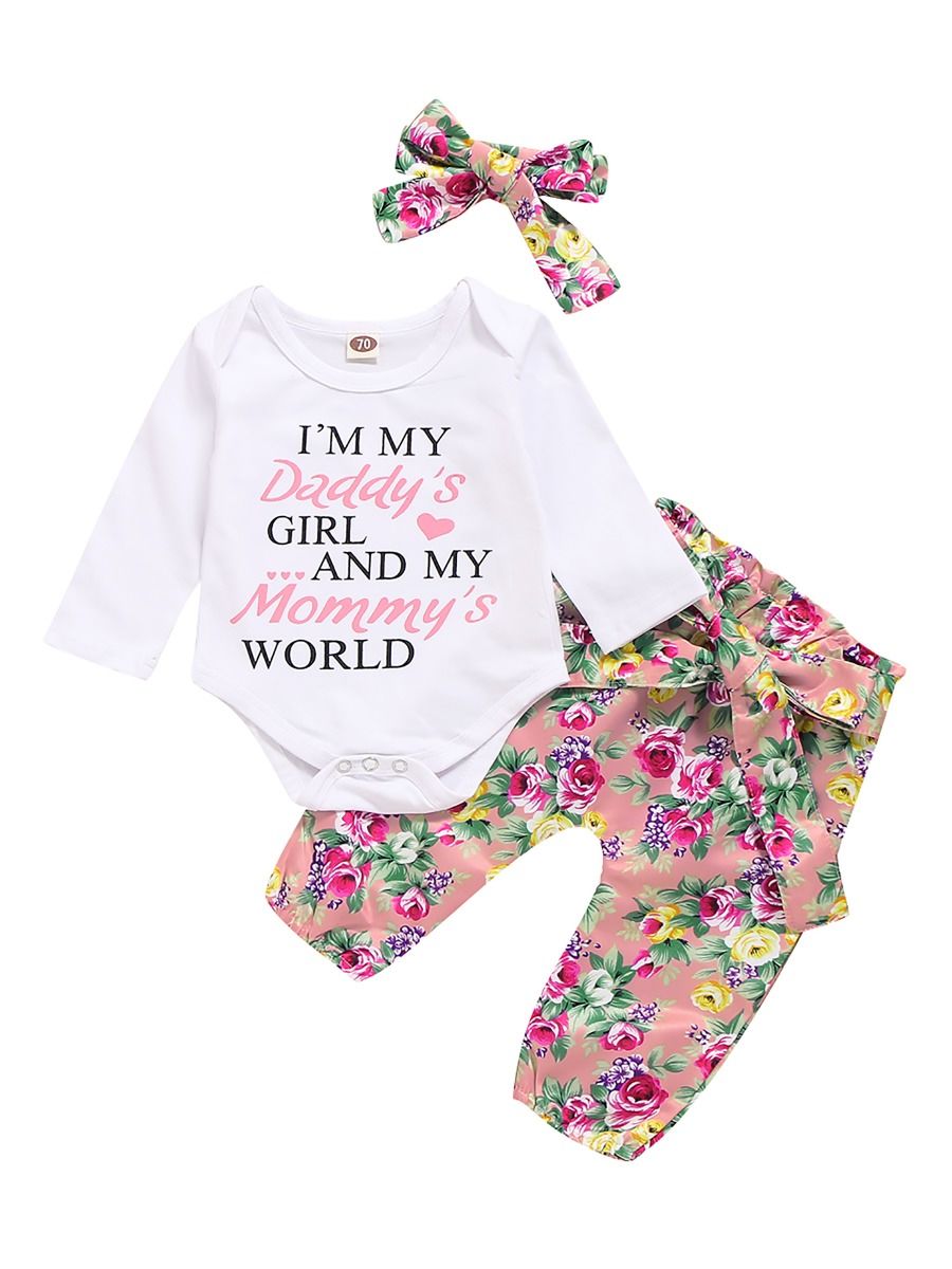 daddy's girl and mommy's world onesie