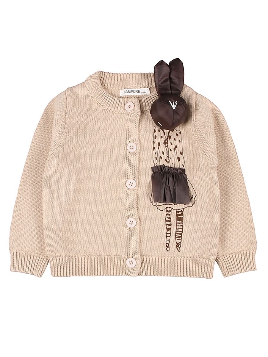 Wholesale Cute 3D Bunny Easter Cardigan 19112204 - kisk