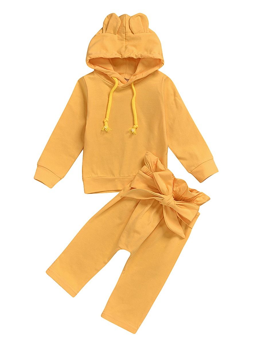 yellow toddler hoodie