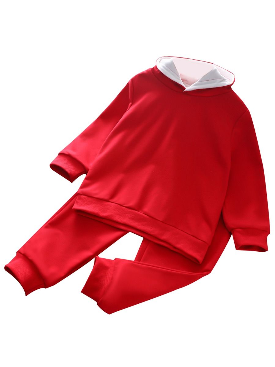 red hoodie toddler