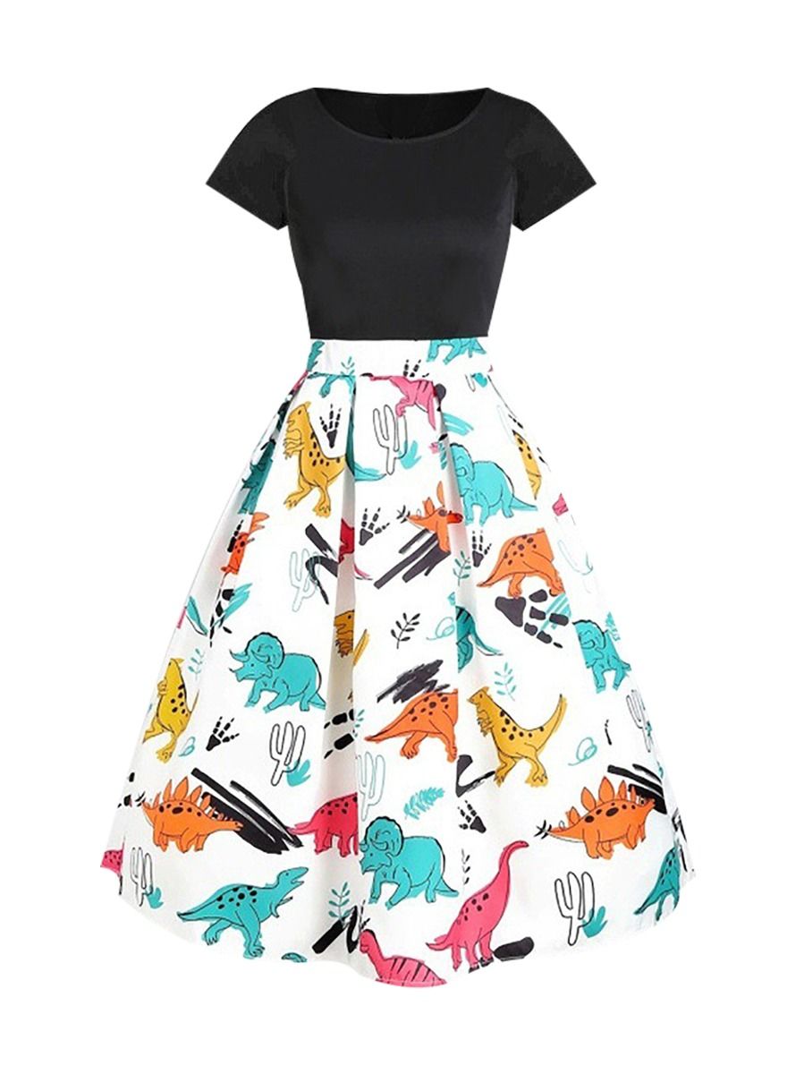 mommy and me dinosaur dress