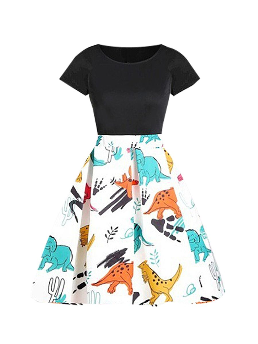 mommy and me dinosaur dress