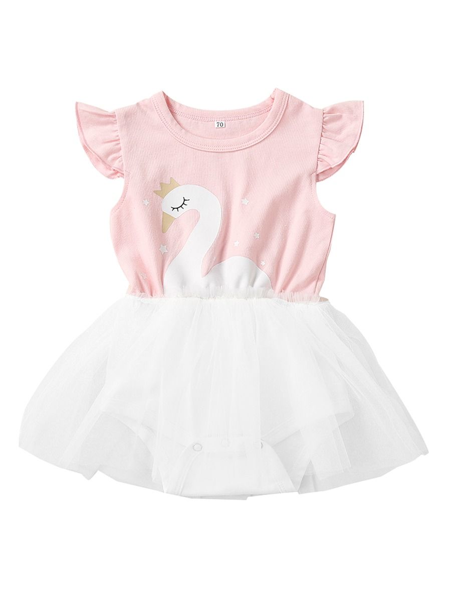 baby girl swan clothing