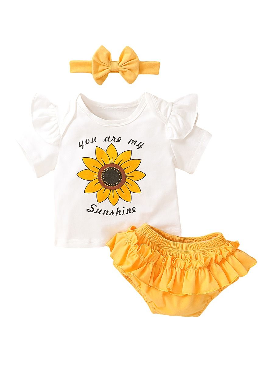 you are my sunshine baby girl outfit