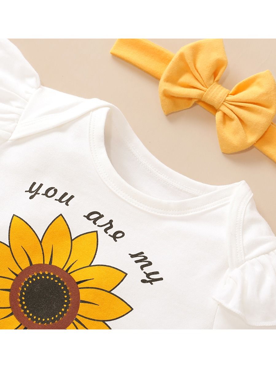 you are my sunshine baby girl outfit