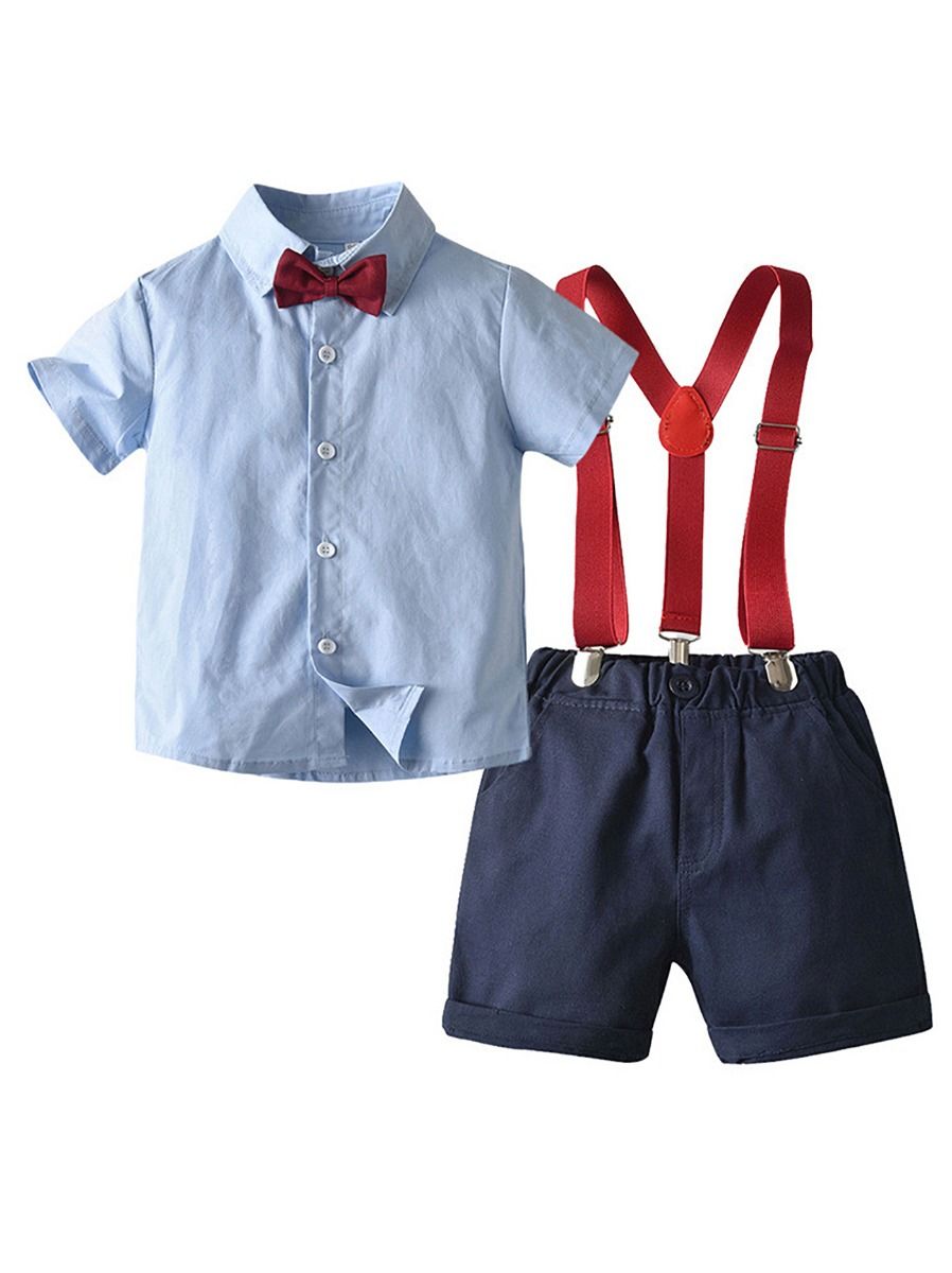 Wholesale 2-Piece Summer Toddler Boys Party Outfits 200