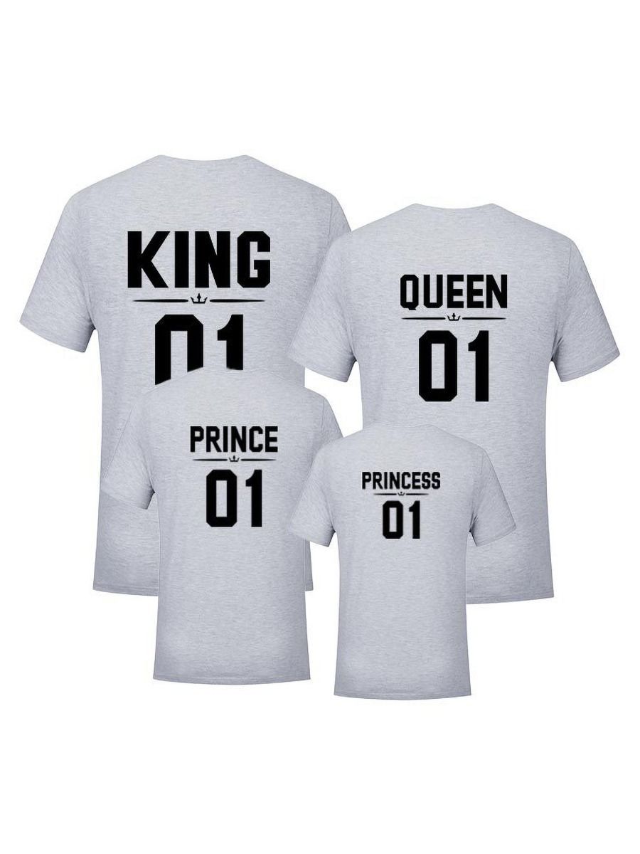 king queen prince shirt