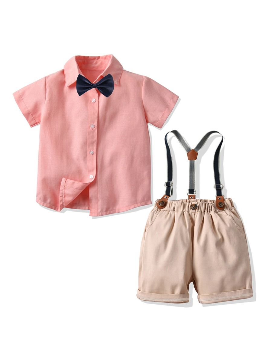 baby suspender shorts