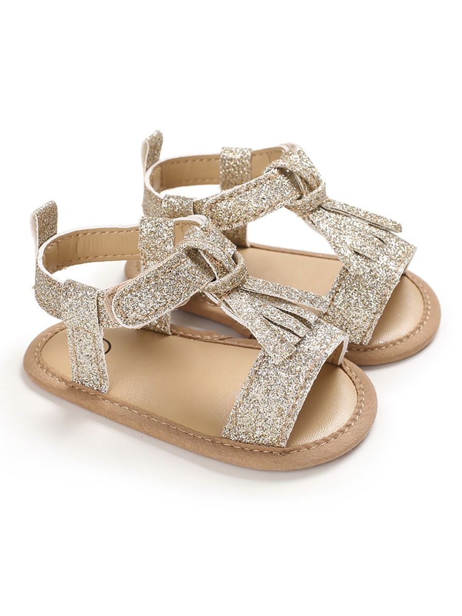 Wholesale Chic Baby Girl Tassel Sandals 200314364 - kis