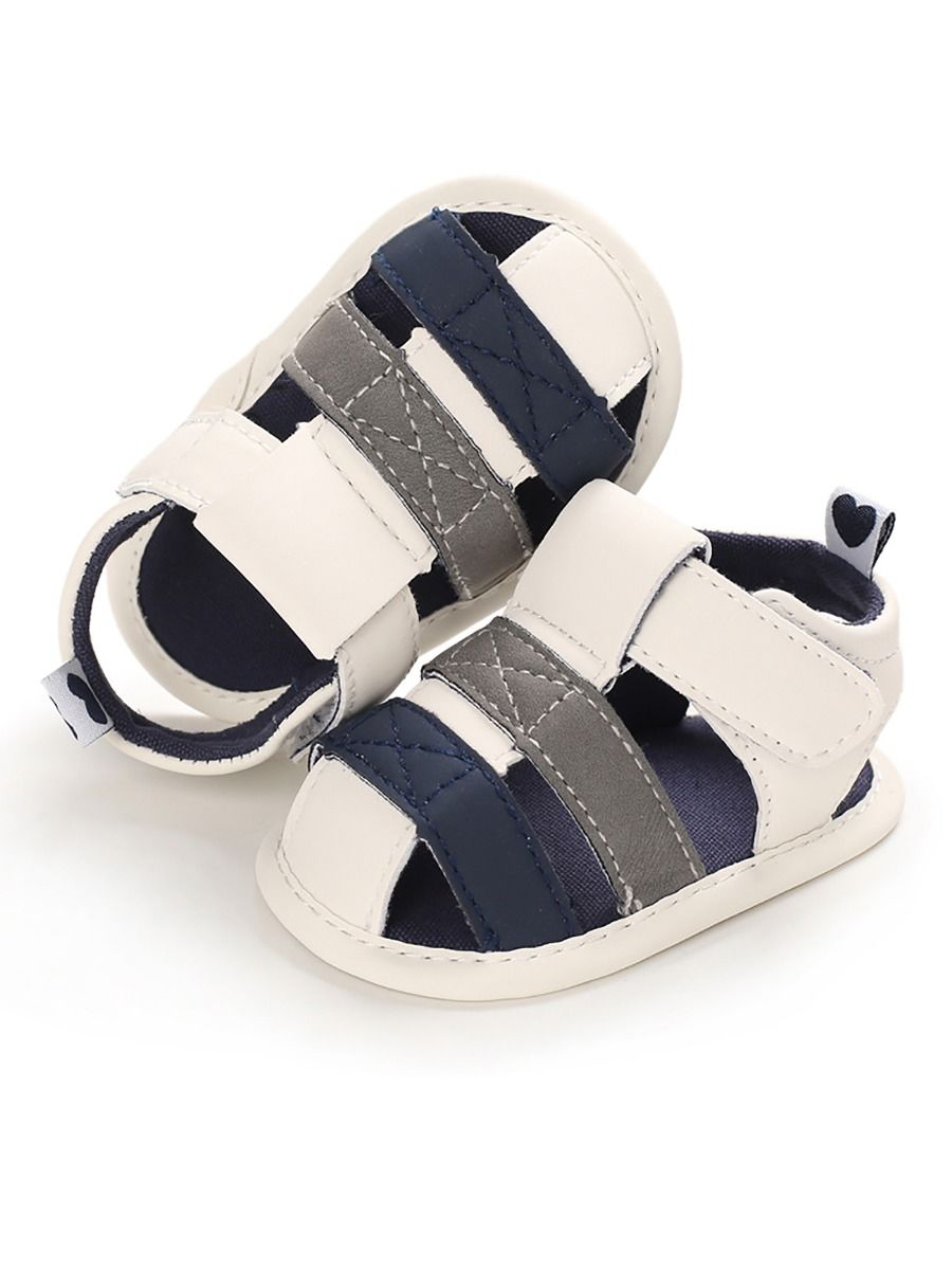 Wholesale Color Blocking Baby Sandals 200314459 - kiski