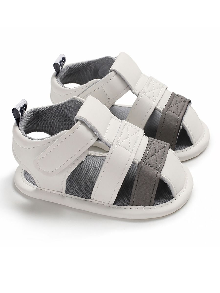 Wholesale Color Blocking Baby Sandals 200314459 - kiski