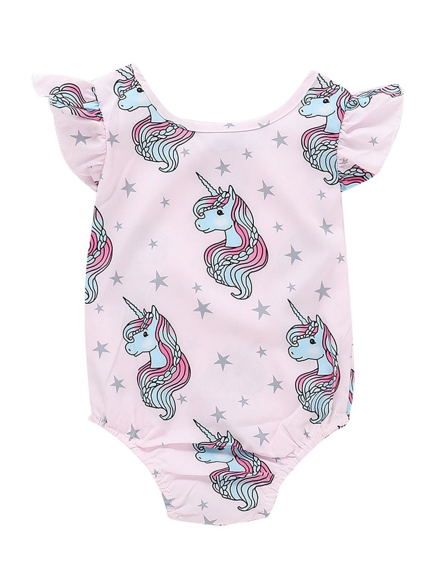 flutter sleeve bodysuit baby