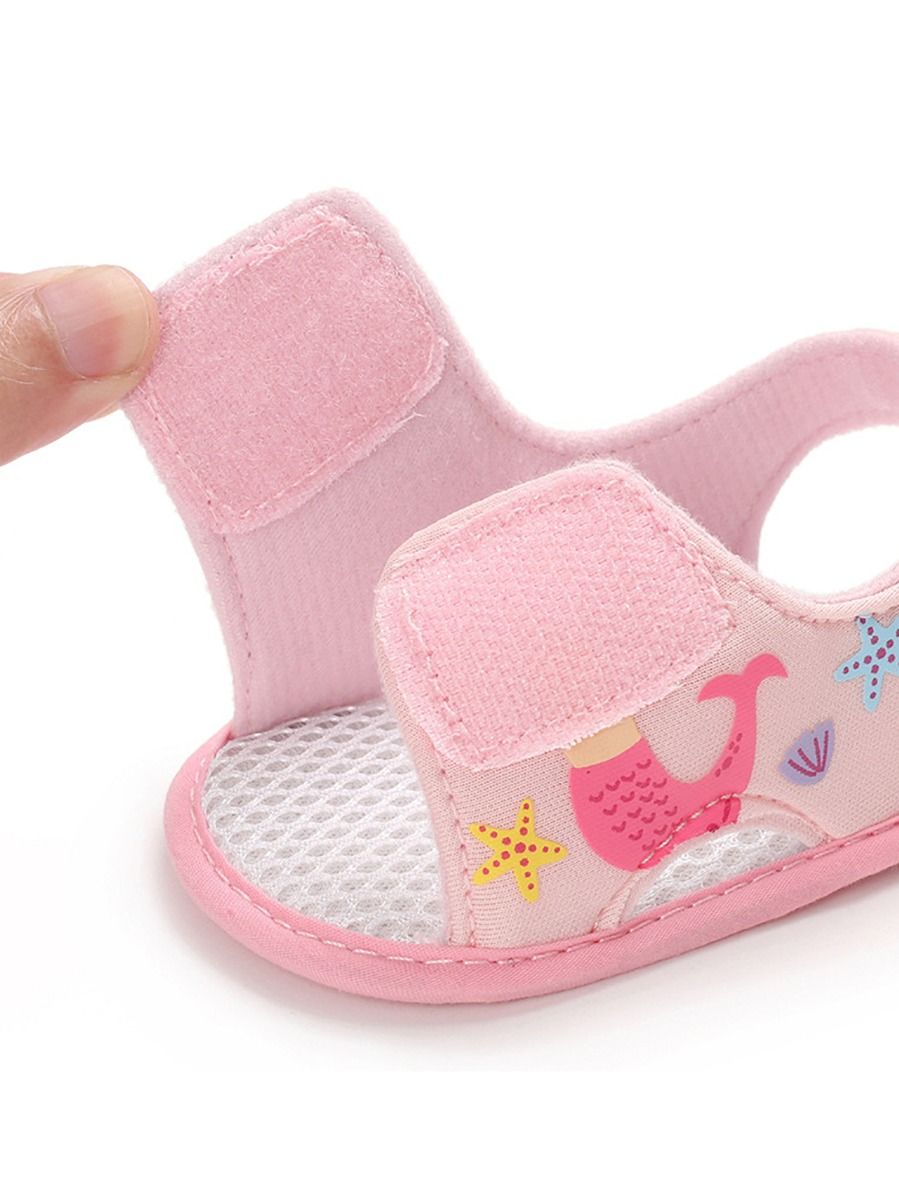Wholesale Baby Girls Mermaid Sandals 200324074 - kiskis