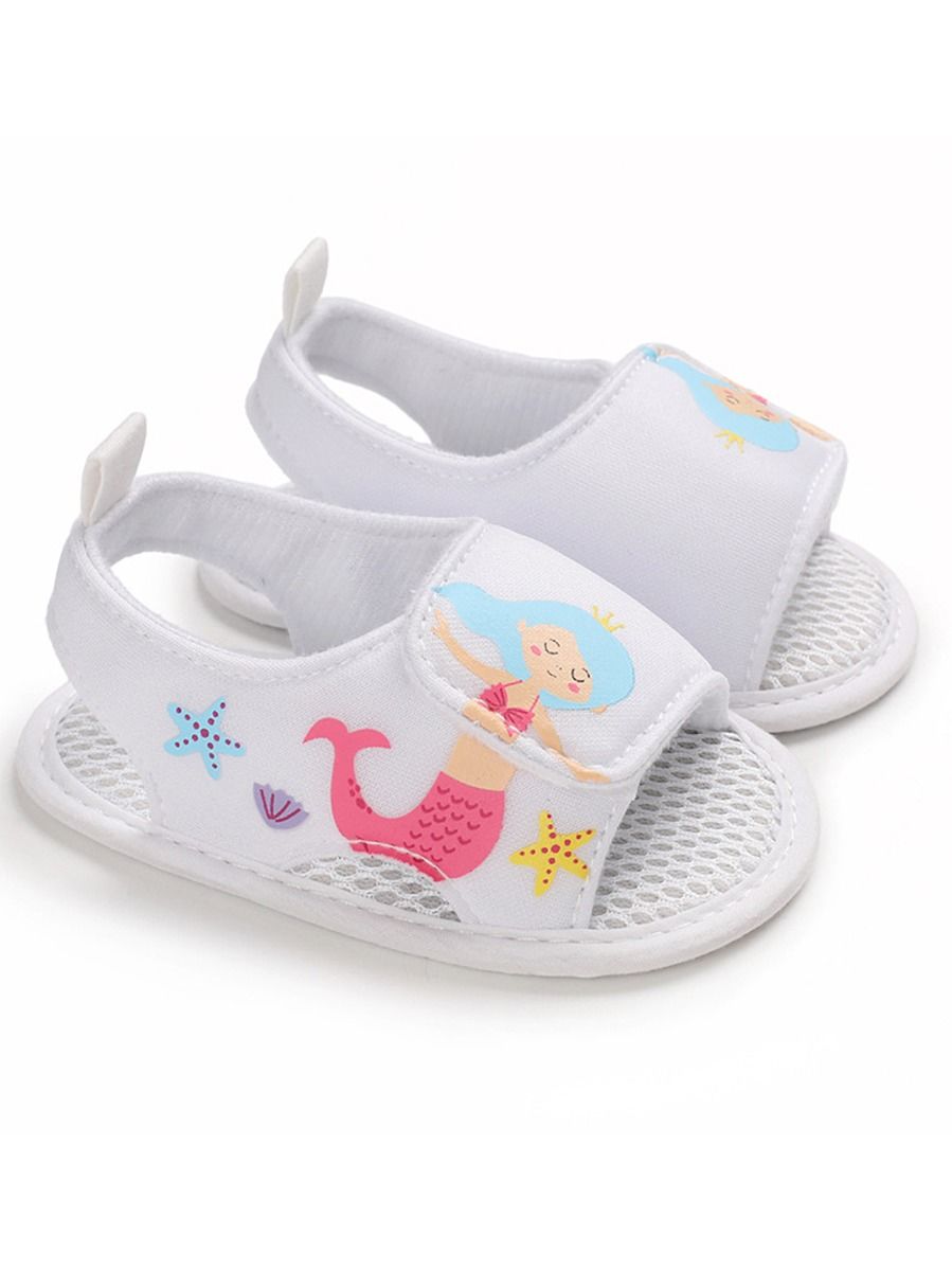 Wholesale Baby Girls Mermaid Sandals 200324074 - kiskis