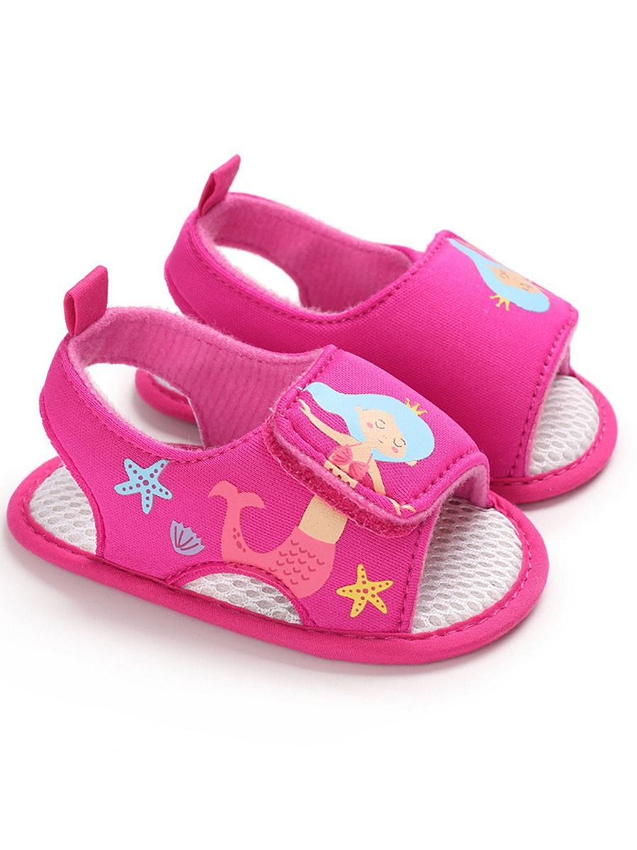 Wholesale Baby Girls Mermaid Sandals 200324074 - kiskis