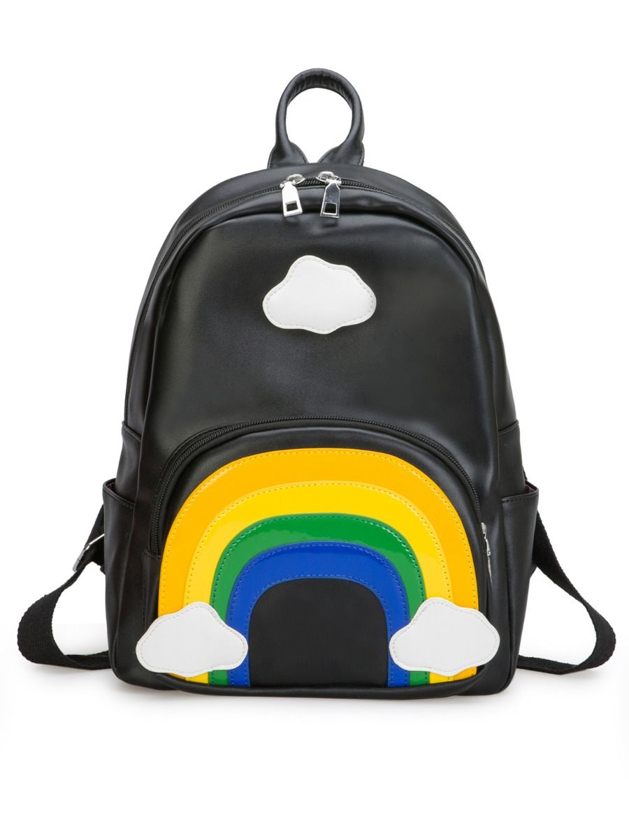 Wholesale PU Rainbow Children's Backpack 200602786 - ki