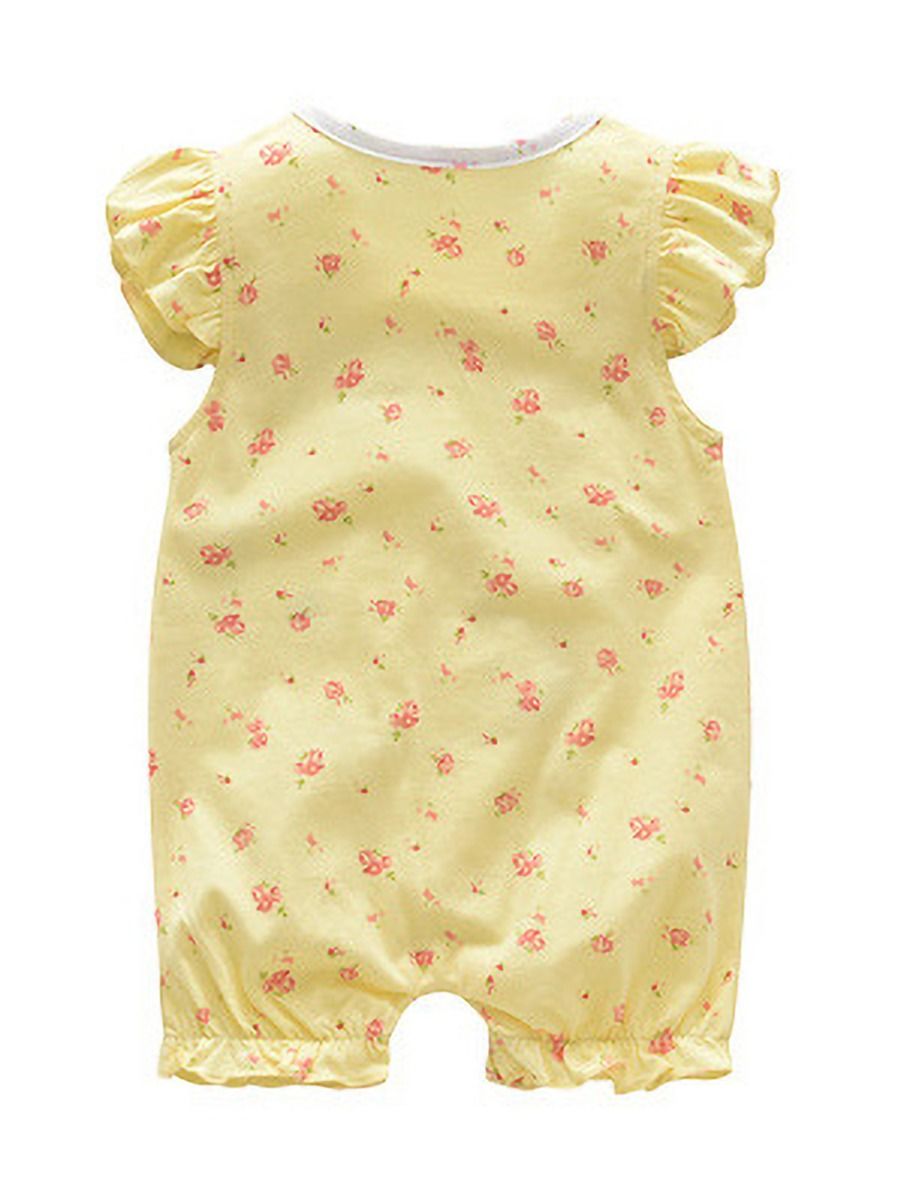 flutter sleeve romper baby