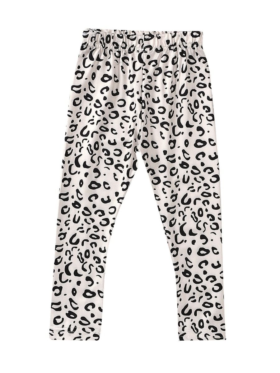 Wholesale Little Girl Leopard Printed Trousers 20062145