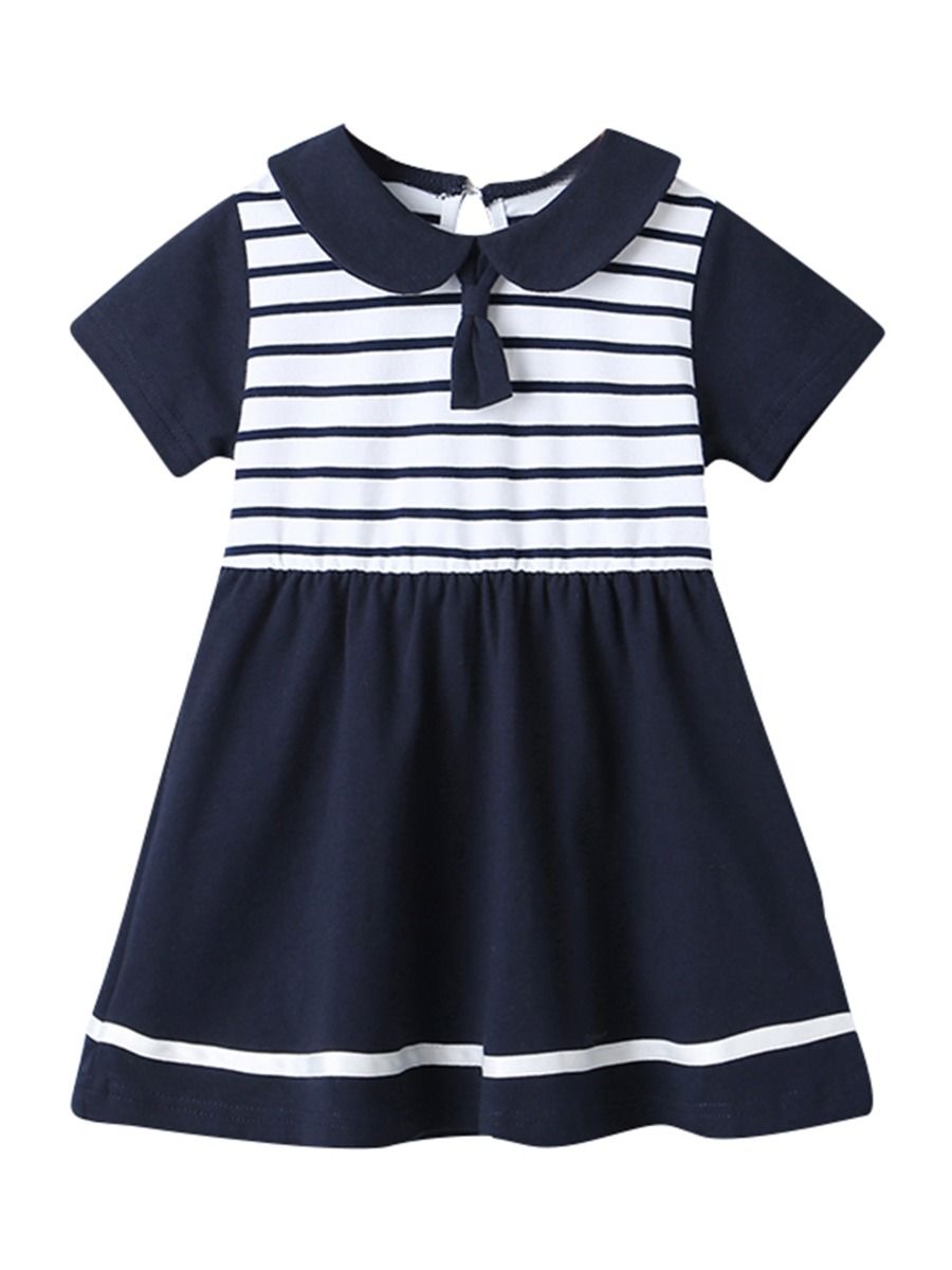 baby girl peter pan collar dress