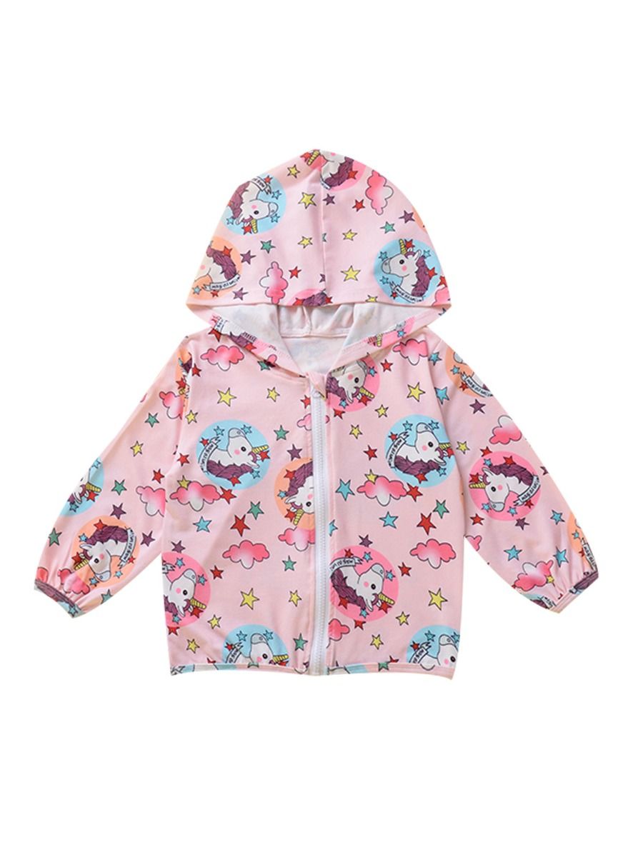 little girl unicorn jacket