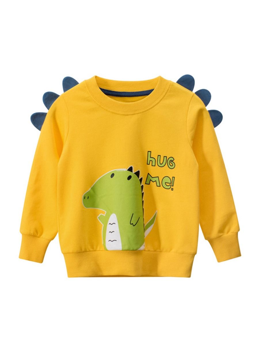 toddler yellow sweatshirt