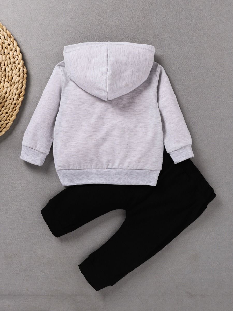 infant grey hoodie