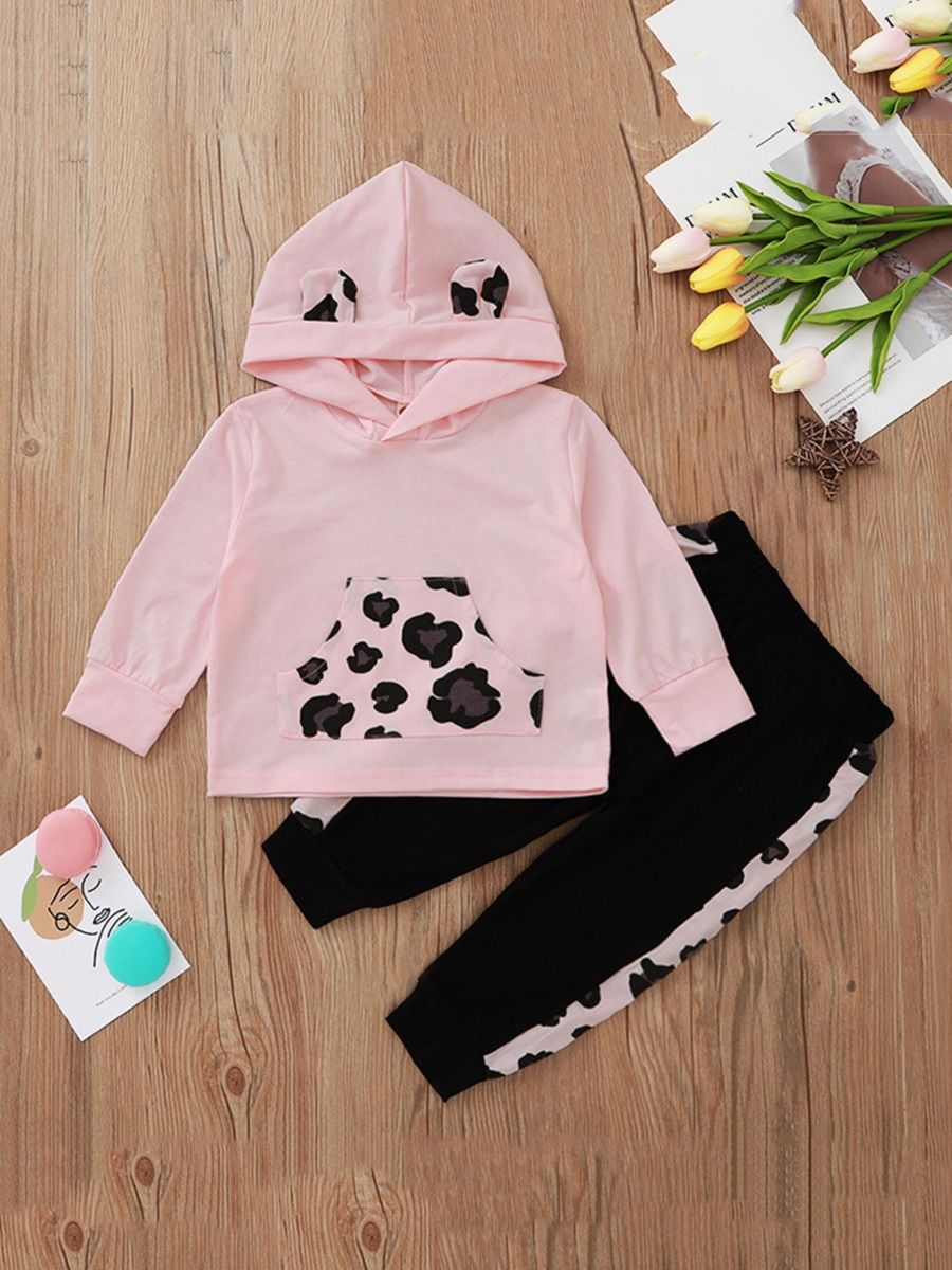 baby girl pink hoodie