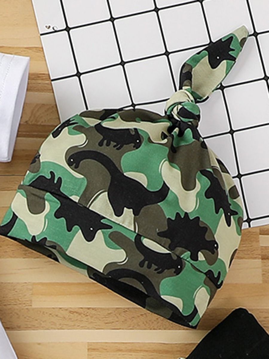 Wholesale 3 Pieces Infant Boy Camo Dinosaur Set Mama Is