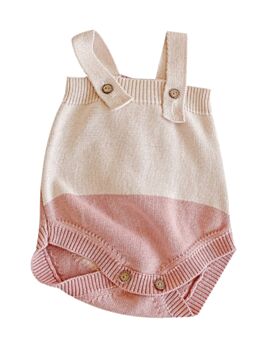 Infant Toddler Girl Rabbit Knitted Bodysuit