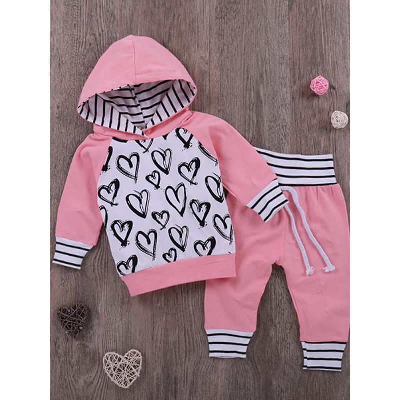 baby girl pink hoodie