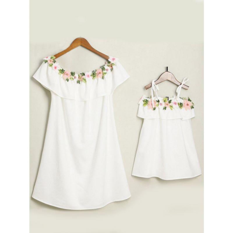 White Dress Flower Embroidery 2024 | atnitribes.org