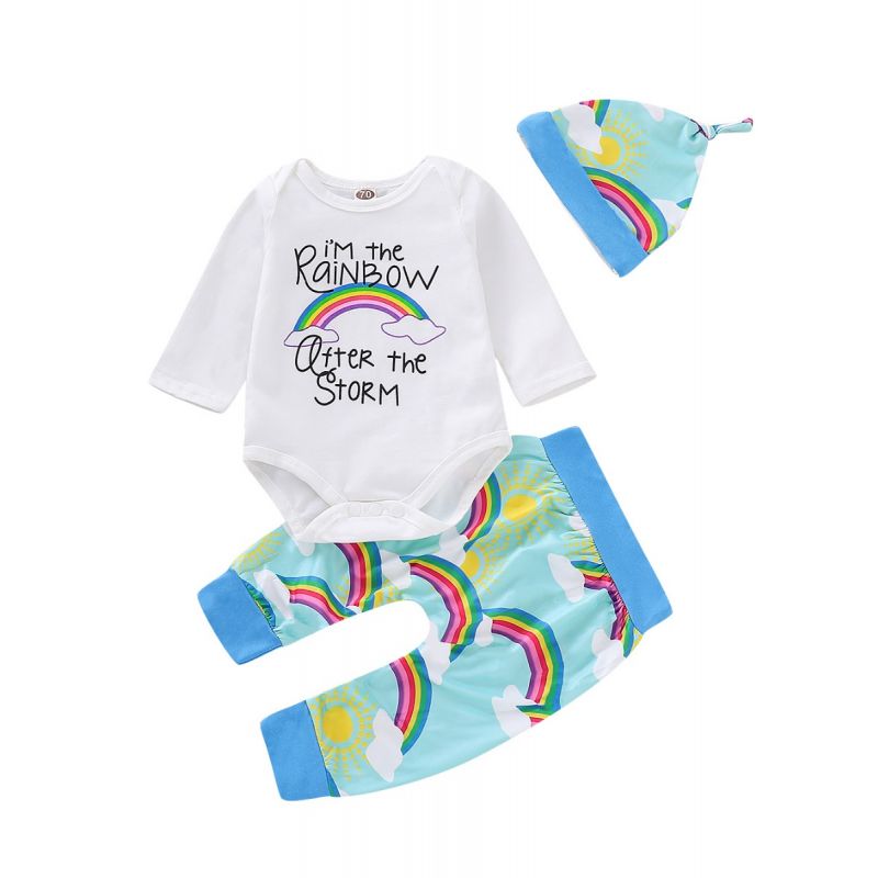 baby girl rainbow clothes